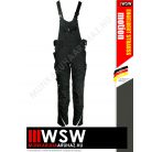 .Engelbert Strauss MOTION BLACK bélelt technikai kantárosnadrág - munkaruha