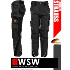.Engelbert Strauss MOTION BLACK bélelt technikai deréknadrág - munkaruha