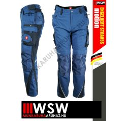   .Engelbert Strauss MOTION COBALT bélelt technikai deréknadrág - munkaruha