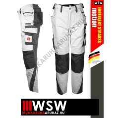   .Engelbert Strauss MOTION WHITE bélelt technikai deréknadrág - munkaruha