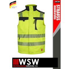   .Engelbert Strauss MOTION YELLOW technikai jólláthatósági softshell mellény - munkaruha