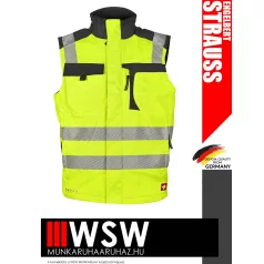   .Engelbert Strauss MOTION YELLOW technikai jólláthatósági neoprene mellény - munkaruha