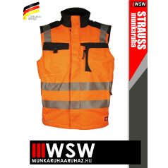   .Engelbert Strauss MOTION ORANGE technikai jólláthatósági neoprene mellény - munkaruha