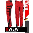 .Engelbert Strauss MOTION RED bélelt technikai deréknadrág - munkaruha