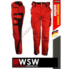   .Engelbert Strauss MOTION RED bélelt technikai deréknadrág - munkaruha