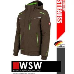   .Engelbert Strauss MOTION 2020 CHESTNUT technikai bélelt softshell kabát