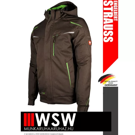 .Engelbert Strauss MOTION 2020 CHESTNUT technikai bélelt softshell kabát