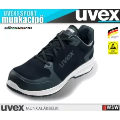 Uvex SPORT BLACK S3L technikai munkacipő - munkabakancs