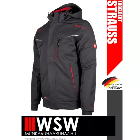 .Engelbert Strauss MOTION 2020 GRAPHITERED technikai bélelt softshell kabát