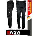 .Engelbert Strauss MOTION TEN BLACK technikai erősített prémium deréknadrág