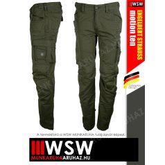   .Engelbert Strauss MOTION TEN GREEN technikai erősített prémium deréknadrág