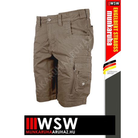.Engelbert Strauss MOTION TEN ASHBROWN technikai prémium rövidnadrág - munkaruha