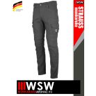 .Engelbert Strauss VINTAGE PEWTER cordura stretch technikai sokzsebes deréknadrág - munkaruha