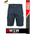 .Engelbert Strauss VINTAGE ARCTICBLUE cordura stretch technikai sokzsebes rövidnadrág - munkaruha