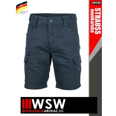   .Engelbert Strauss VINTAGE ARCTICBLUE cordura stretch technikai sokzsebes rövidnadrág - munkaruha