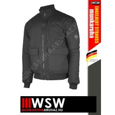   .Engelbert Strauss ICONIC CARBON szélálló bélelt technikai kabát - munkaruha