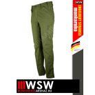 .Engelbert Strauss ICONIC GREEN kopásálló pamut stretch deréknadrág - munkaruha