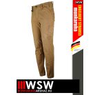 .Engelbert Strauss ICONIC ALMOND kopásálló pamut stretch deréknadrág - munkaruha