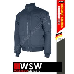   .Engelbert Strauss ICONIC OXDIDBLUE szélálló bélelt technikai kabát - munkaruha