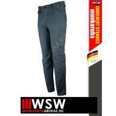   .Engelbert Strauss ICONIC OXIDBLUE kopásálló pamut stretch deréknadrág - munkaruha