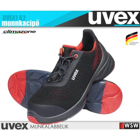 Uvex UVEX1 G2 S1P perforált technikai munkacipő - munkabakancs
