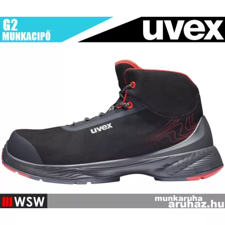 Uvex G2 RED S3 technikai munkacipő - munkabakancs
