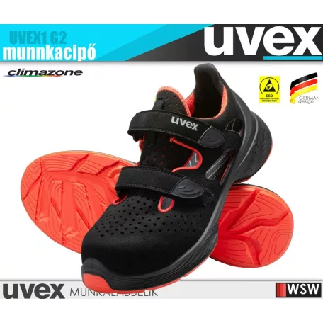 Uvex G2 RED S1 technikai munkaszandál - munkacipő