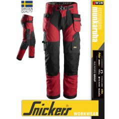   Snickers FLEXIWORK CHILIRED technikai stretch lengőzsebes deréknadrág - munkaruha