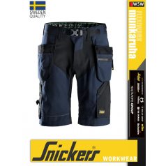 Snickers FLEXIWORK STEELGREY technikai stretch lengőzsebes rövidnadrág - munkaruha