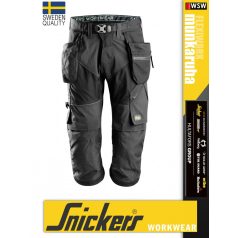   Snickers FLEXIWORK STEELGREY technikai stretch lengőzsebes rövidnadrág - munkaruha