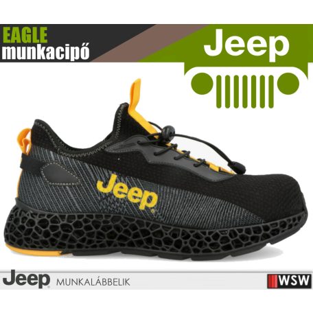 Jeep EAGLE BLACK S1PL technikai prémium munkacipő - munkabakancs