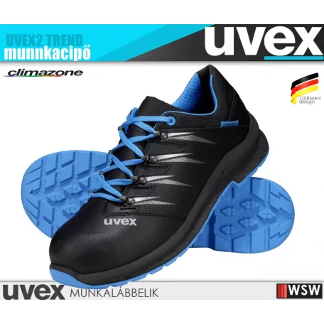 Uvex TREND BLUE S2 technikai munkacipő - munkabakancs