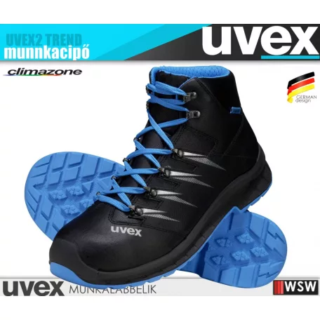 Uvex TREND BLUE S3 technikai munkacipő - munkabakancs