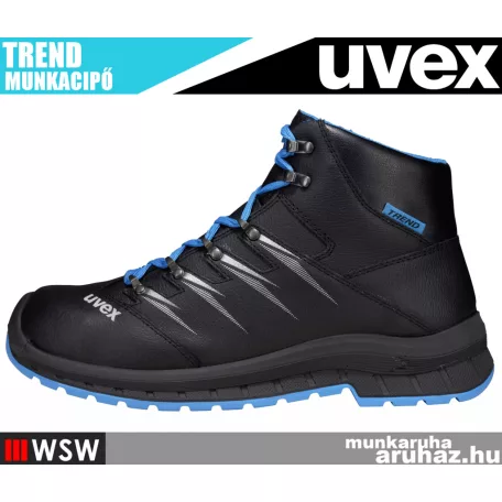 Uvex TREND BLUE S2 technikai munkacipő - munkabakancs