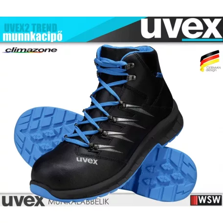 Uvex TREND BLUE S2 technikai munkacipő - munkabakancs