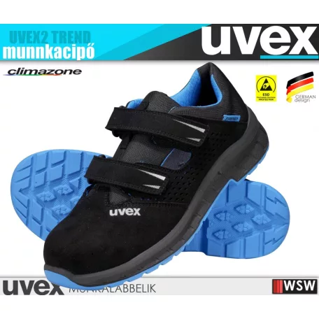 Uvex TREND BLUE S1P technikai munkaszandál - munkacipő