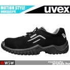 Uvex MOTION STYLE BLACK S2 technikai fémbetétes munkabakancs - munkacipő
