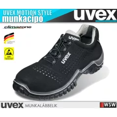   Uvex MOTION STYLE BLACK S1 technikai munkabakancs - munkacipő