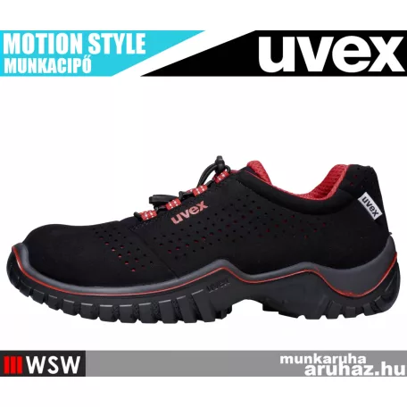 Uvex MOTION STYLE RED S1 technikai munkabakancs - munkacipő