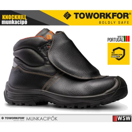 To Work For KNOCKHILL S3 prémium technikai lábfejvédlemmel ellátott munkacipő - munkabakancs