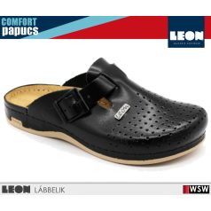 Leon COMFORT 700 BLACK komfort férfi papucs