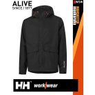 Helly Hansen MANCHESTER BLACK prémium technikai férfi vízálló esőkabát - munkaruha