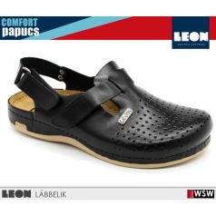 Leon COMFORT 701 BLACK komfort férfi papucs