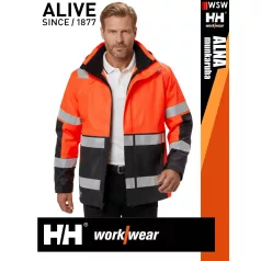   Helly Hansen ALNA 2.0 ORANGEHV vízálló technikai esőkabát - munkaruha