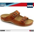 Leon COMFORT 703 BROWN komfort férfi papucs