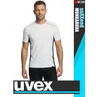 Uvex SUXXEED INDUSTRY WHITE prémium technikai póló - munkaruha