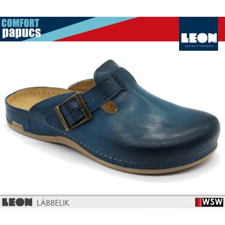 Leon COMFORT 703 BLUE komfort férfi papucs