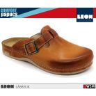 Leon COMFORT 703 BROWN  komfort férfi papucs
