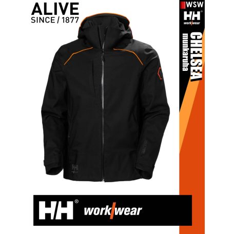 Helly Hansen CHELSEA EVOLUTION BLACK softshell munkakabát - munkaruha