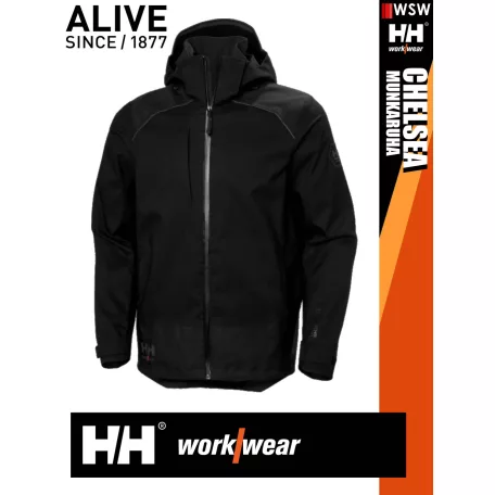 Helly Hansen CHELSEA EVOLUTION BLACK softshell munkakabát - munkaruha